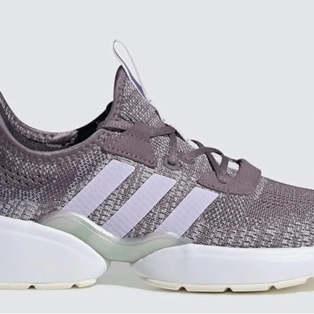 Adidas Mavia X Women’s Lavender Knit Running Shoes - Picture 2 of 9